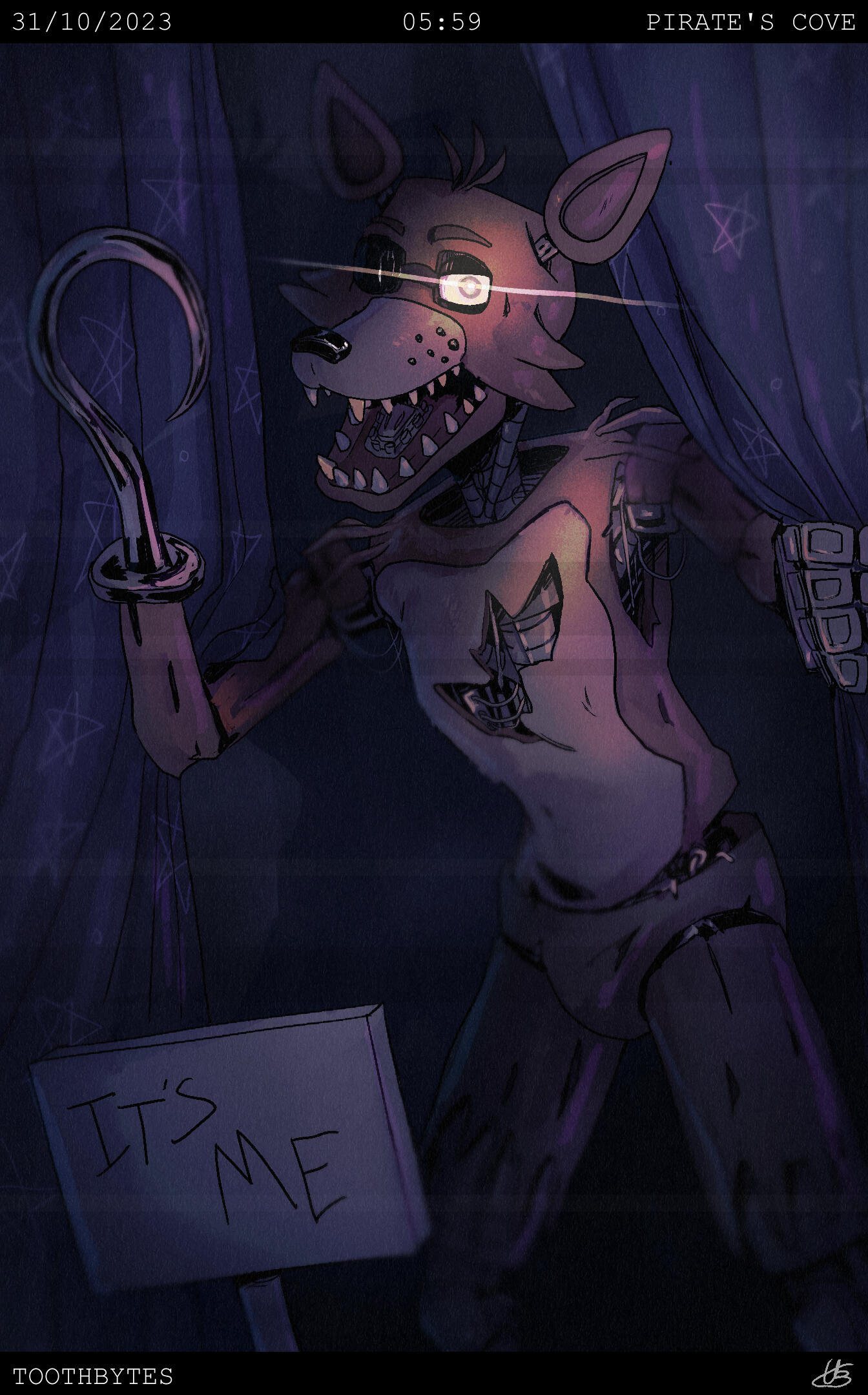 Fanart of the game Five Nights at Freddy's.