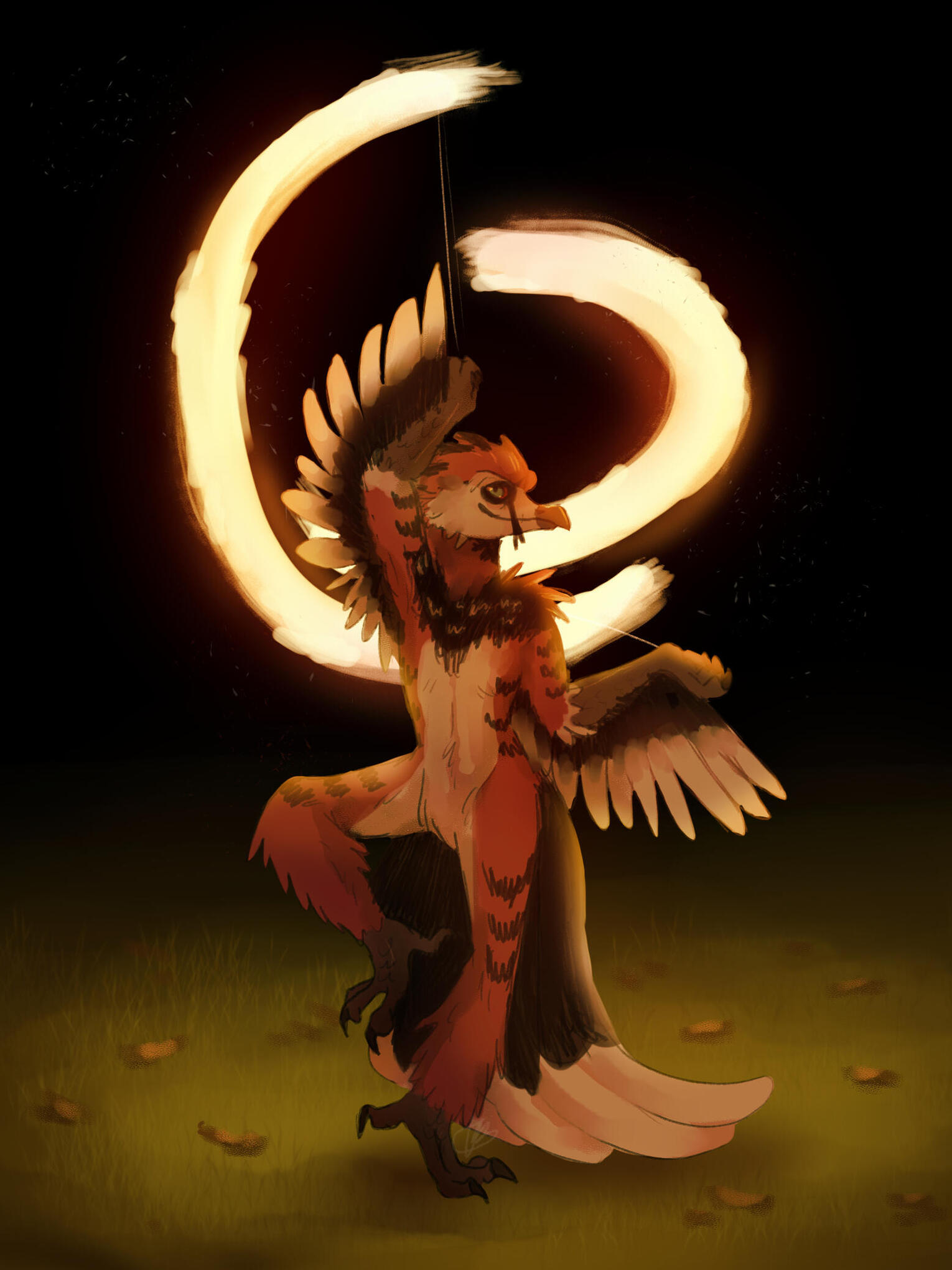 Work I completed as part of the annual &#39;Art Fight&#39; event.